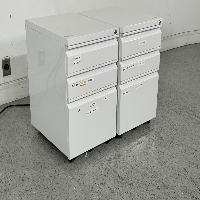 3 Drawer Rolling Cabinet image 0